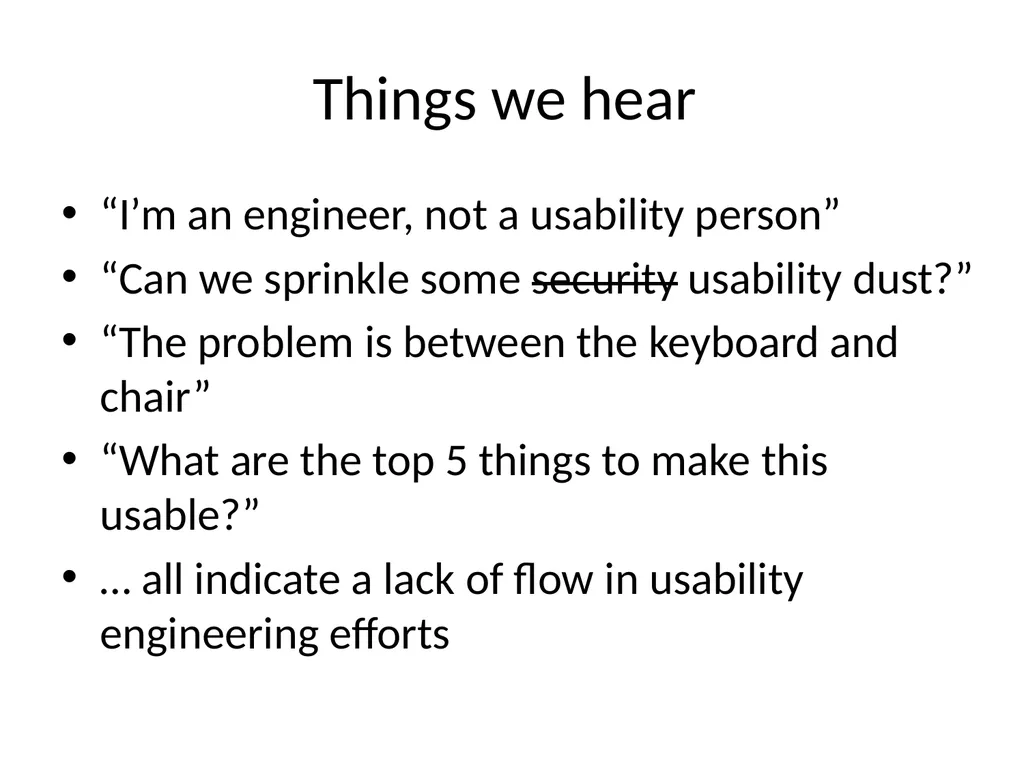 Engineers are People Too Adam Shostack Microsoft - slide 32 of 46