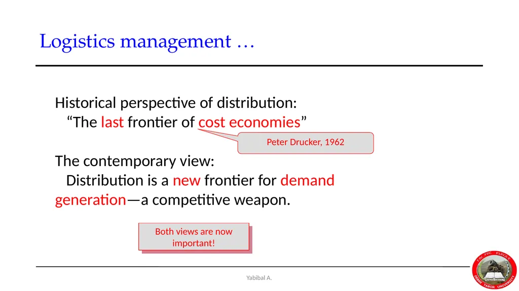 Yabibal A. Chapter 7 Supply Chain, Procurement and - slide 30 of 31