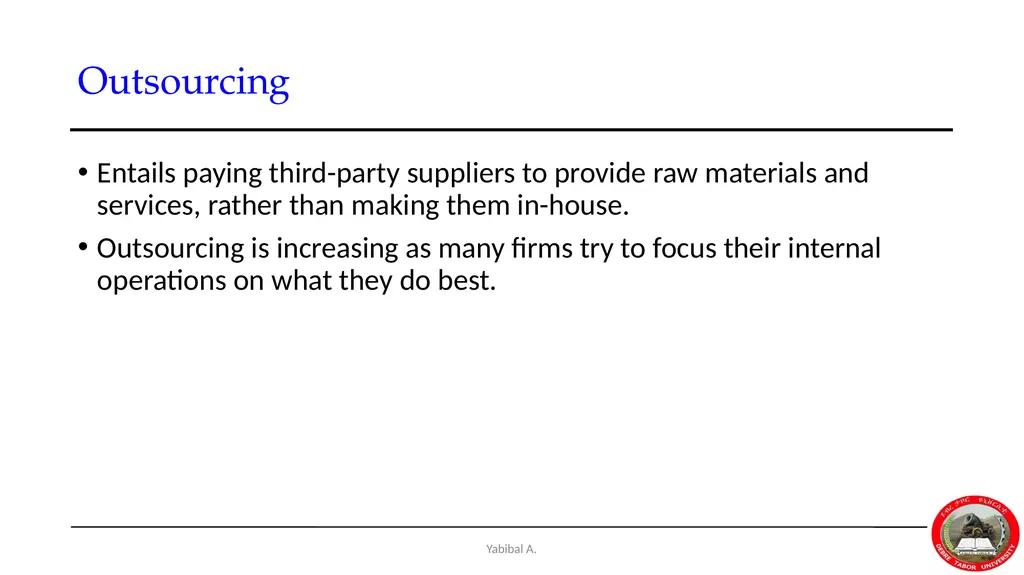 Yabibal A. Chapter 7 Supply Chain, Procurement and - slide 12 of 31