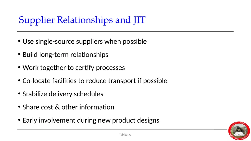 Yabibal A. Chapter 7 Supply Chain, Procurement and - slide 16 of 31