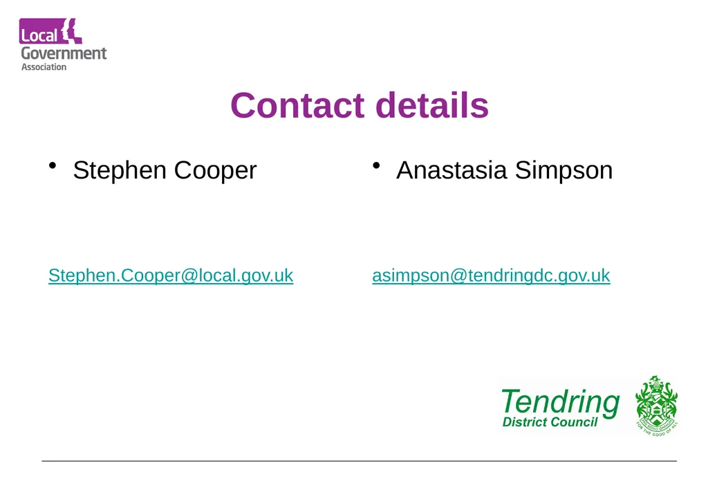 Date www.local.gov.uk Research Findings Service - slide 34 of 34