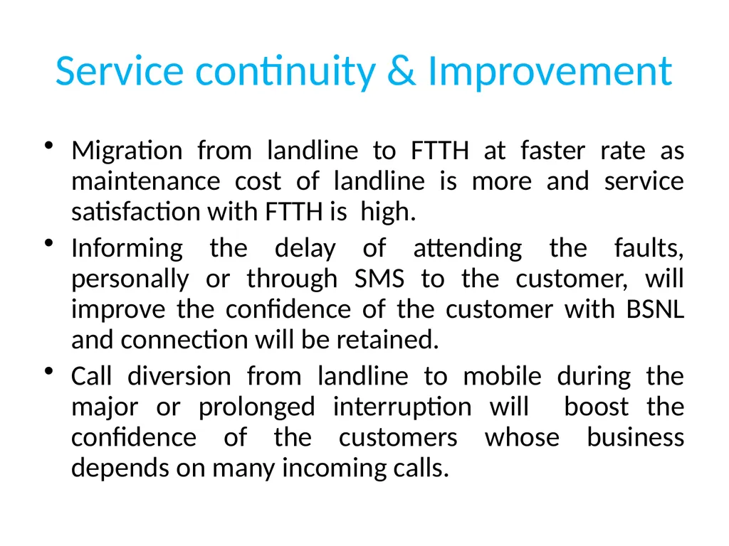 Suggestions for the betterment of the organization - slide 4 of 23