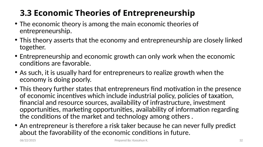 Chapter 1. Introduction 1.1 Entrepreneur and - slide 32 of 34