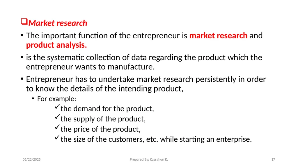 Chapter 1. Introduction 1.1 Entrepreneur and - slide 17 of 34