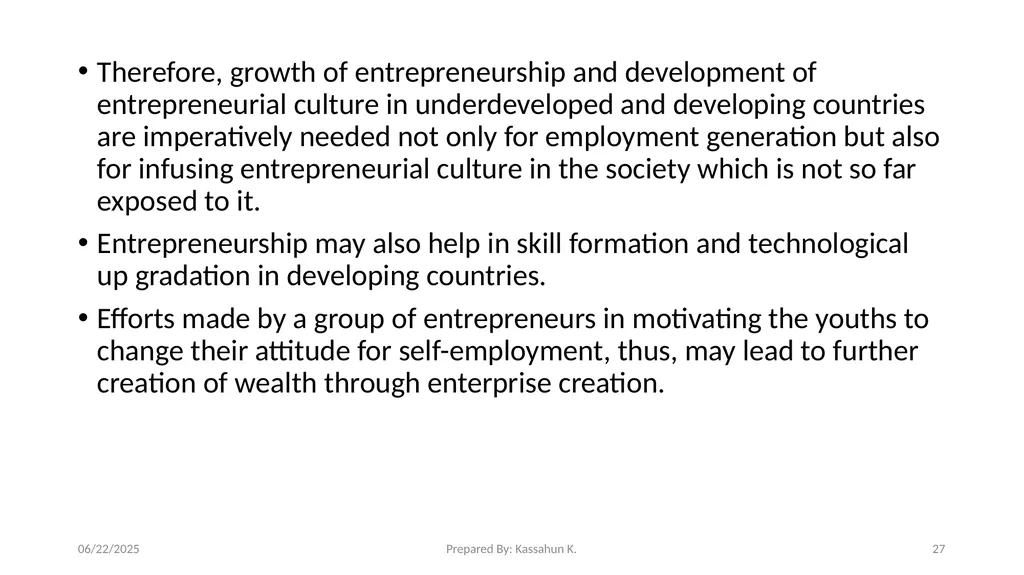 Chapter 1. Introduction 1.1 Entrepreneur and - slide 27 of 34
