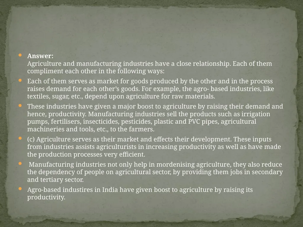 Manufacturing Industries What is Manufacturing. - slide 67 of 97