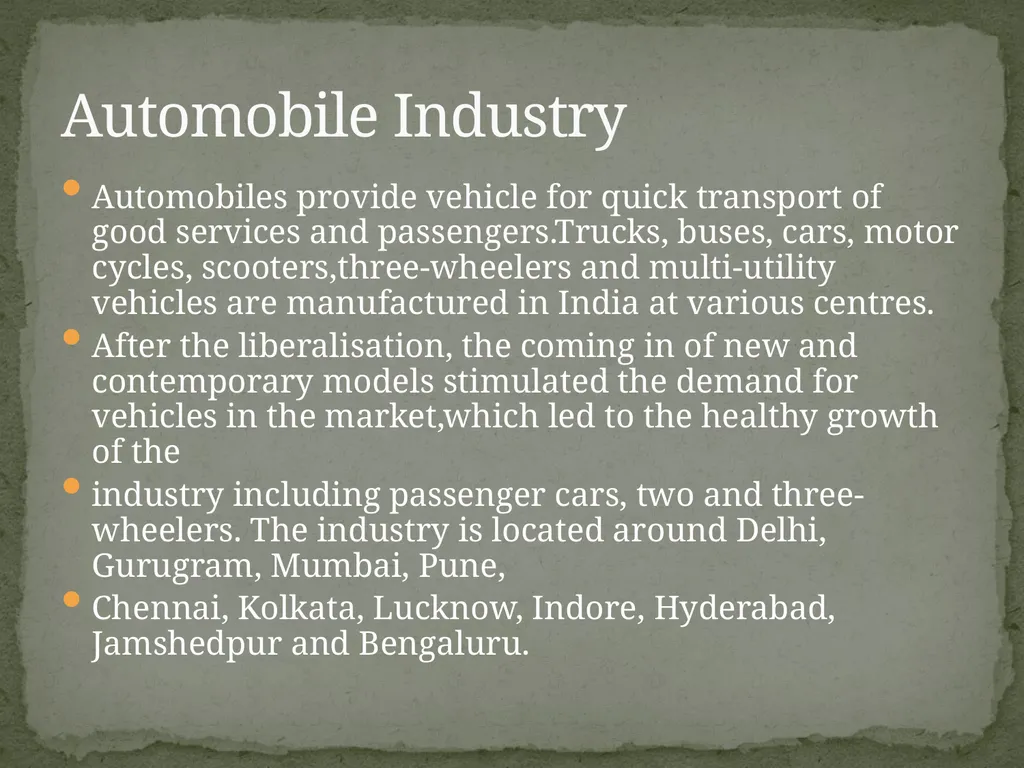 Manufacturing Industries What is Manufacturing. - slide 81 of 97