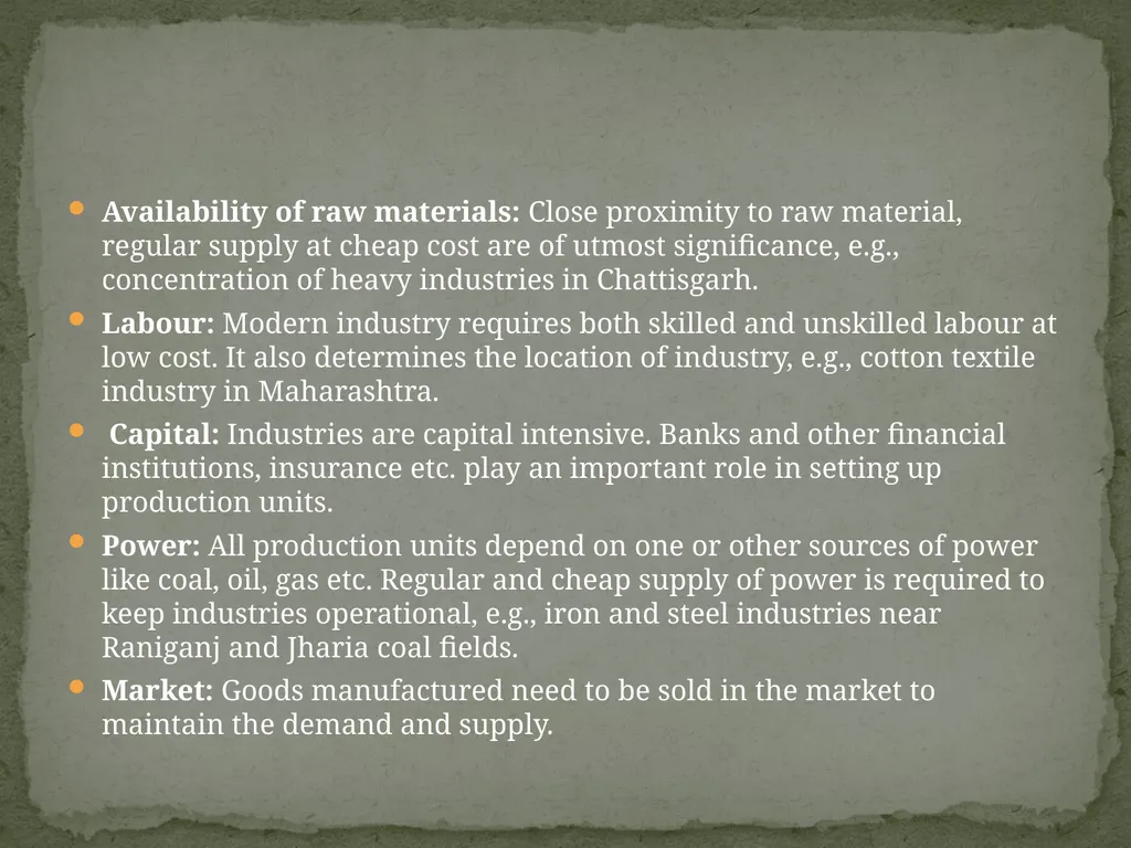 Manufacturing Industries What is Manufacturing. - slide 61 of 97