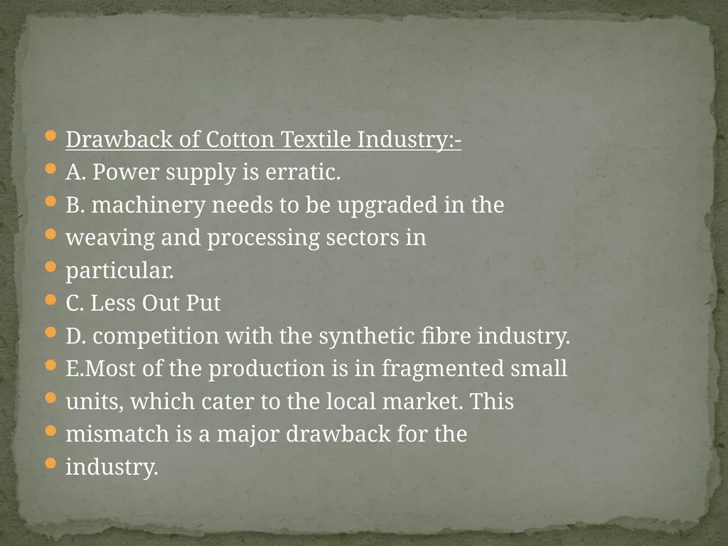 Manufacturing Industries What is Manufacturing. - slide 36 of 97