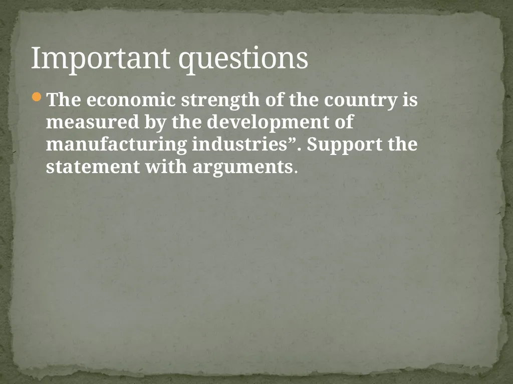 Manufacturing Industries What is Manufacturing. - slide 52 of 97