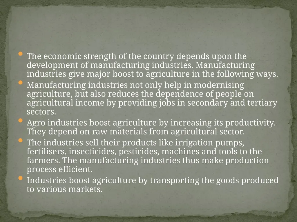 Manufacturing Industries What is Manufacturing. - slide 59 of 97