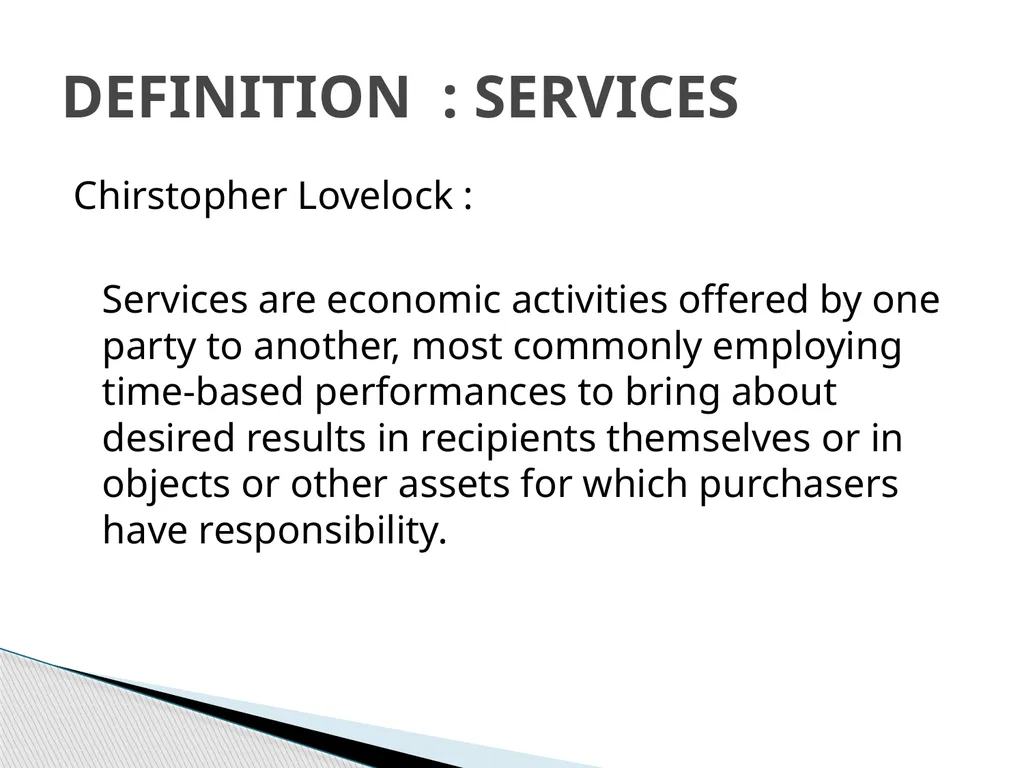 SERVICES MARKETING INTRODUCTION Salt Soft Drinks - slide 7 of 50