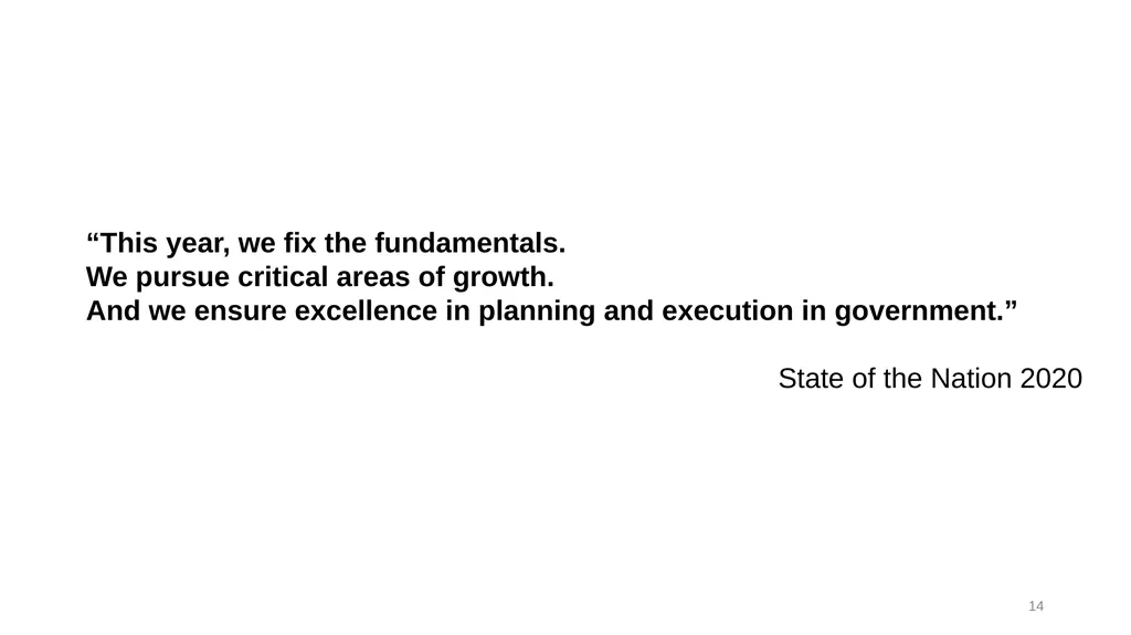 Accelerating fundamental structural transformation - slide 14 of 48