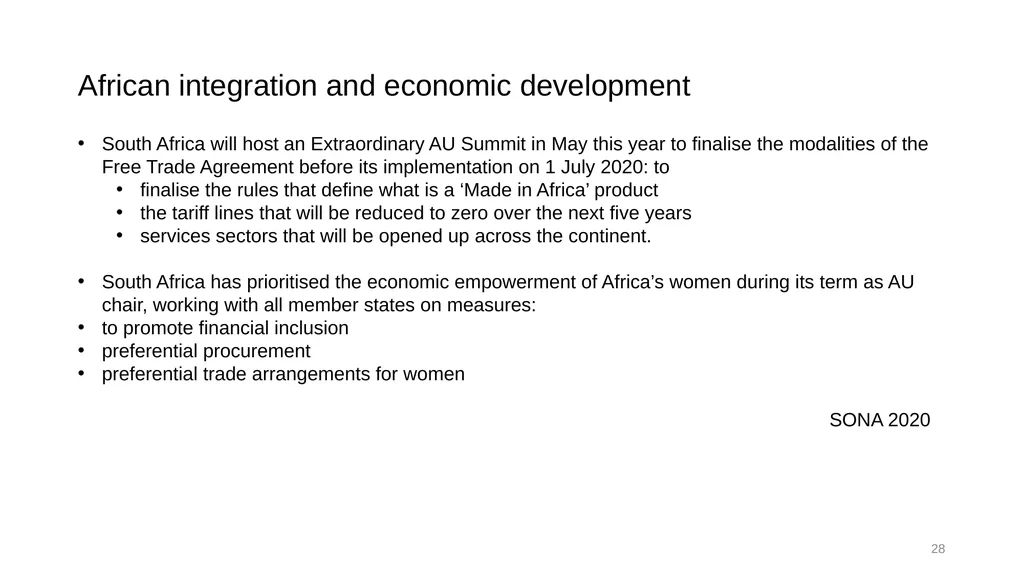 Accelerating fundamental structural transformation - slide 28 of 48