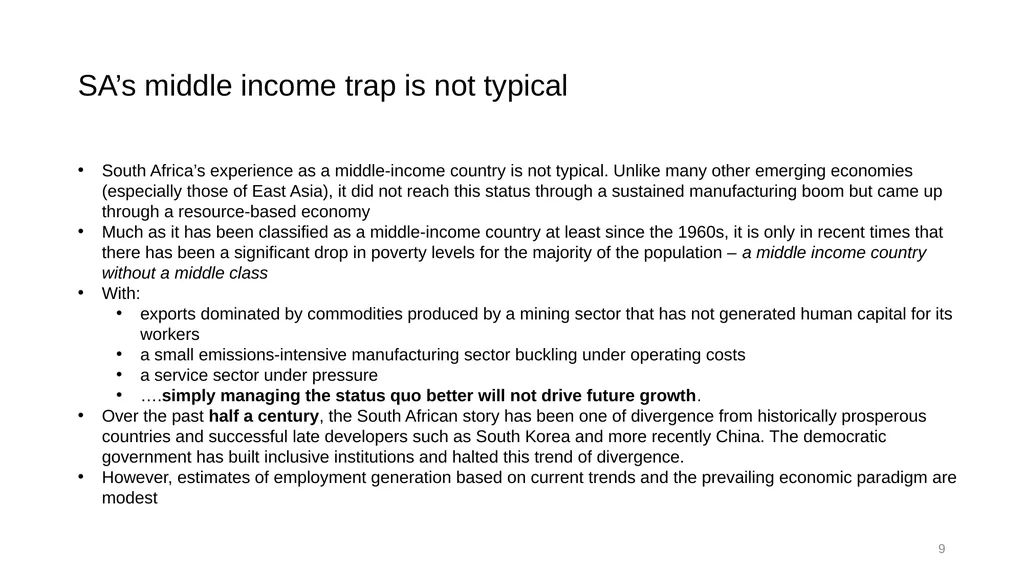 Accelerating fundamental structural transformation - slide 9 of 48