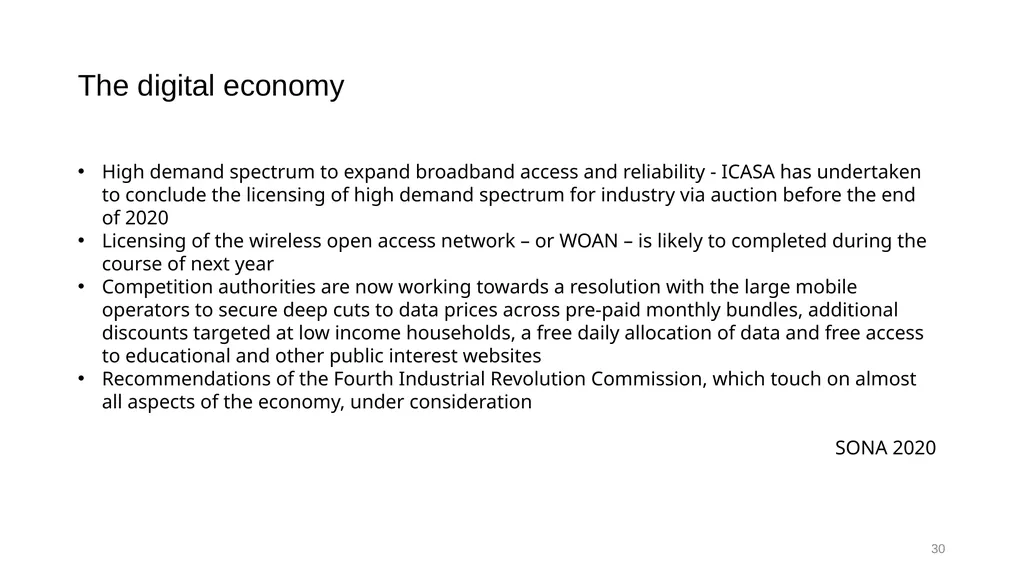 Accelerating fundamental structural transformation - slide 30 of 48