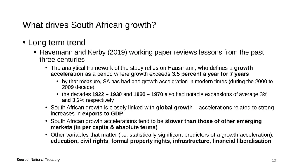 Accelerating fundamental structural transformation - slide 10 of 48