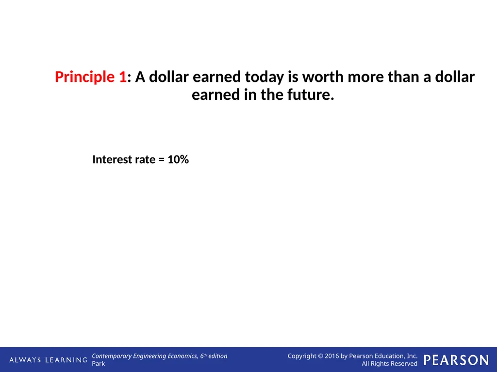 Engineering Economic Decisions Lecture No. 1 - slide 9 of 13