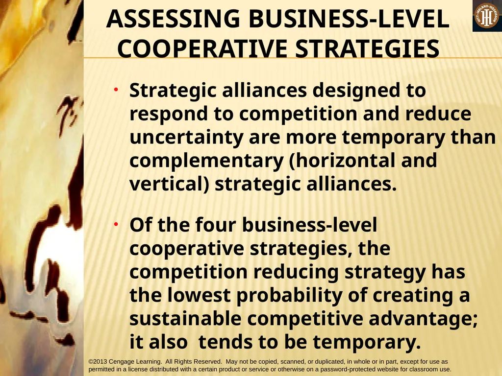 PART 2: STRATEGIC ACTIONS: STRATEGY FORMULATION - slide 39 of 57