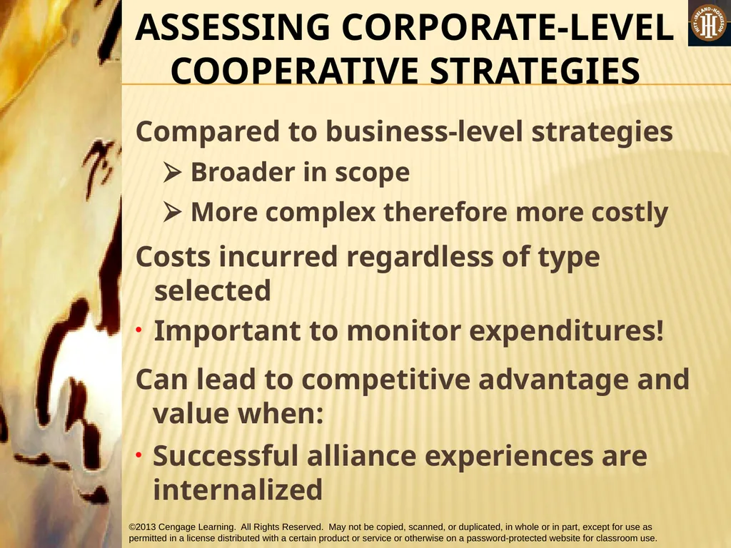 PART 2: STRATEGIC ACTIONS: STRATEGY FORMULATION - slide 45 of 57
