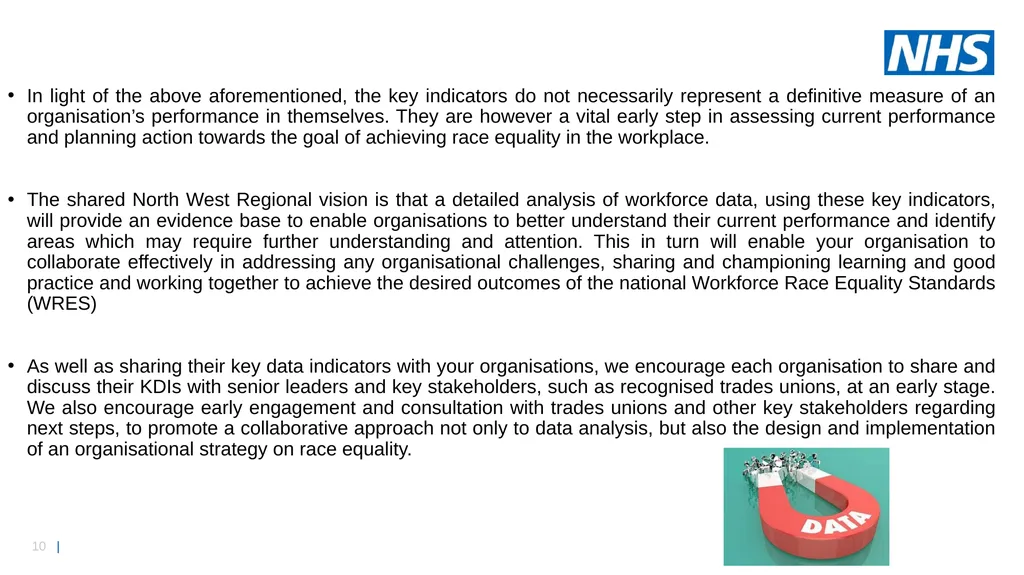 Race Equality Data Metrics As part of Anti-racism - slide 10 of 11