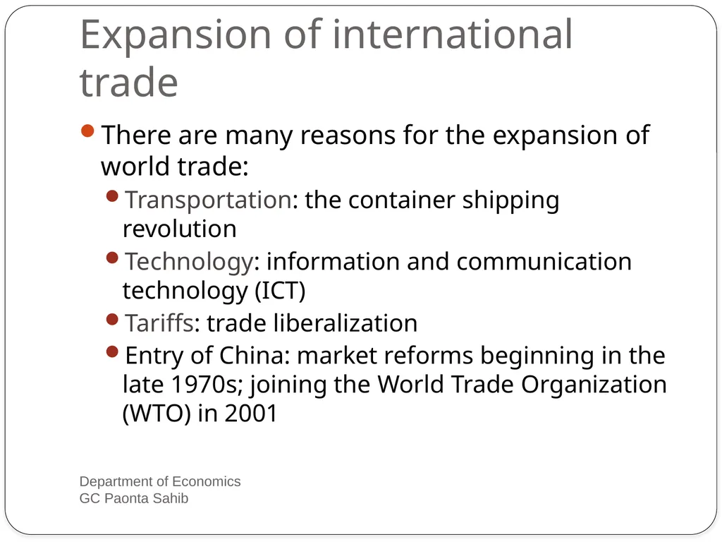 Course code- ECONA306 Class- BA 3rd year - slide 5 of 15