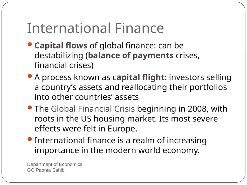 Course code- ECONA306 Class- BA 3rd year - slide 13 of 15