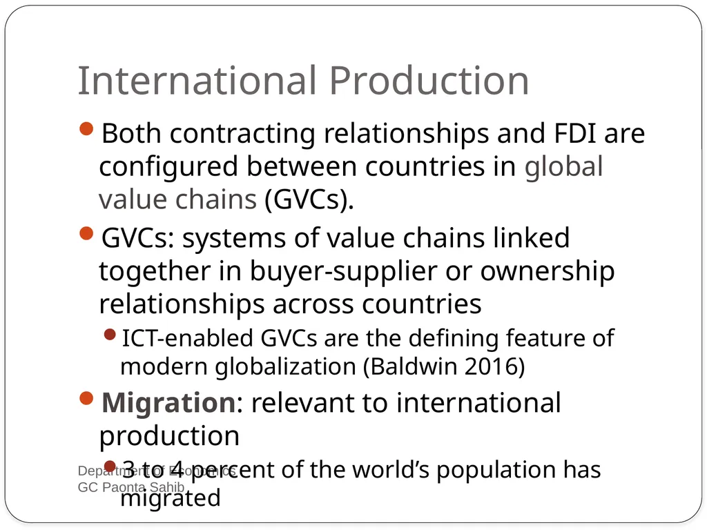 Course code- ECONA306 Class- BA 3rd year - slide 11 of 15