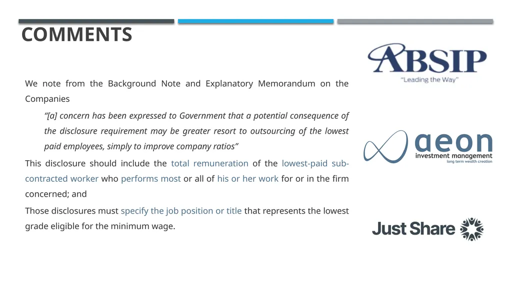 Companies Act amendment bill Presentation Aeon - slide 7 of 7