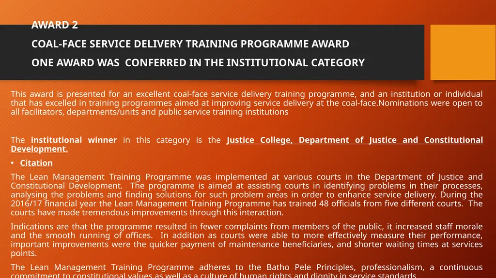 PSTF Achievers Awards 17 October 2017 Gallagher - slide 5 of 14