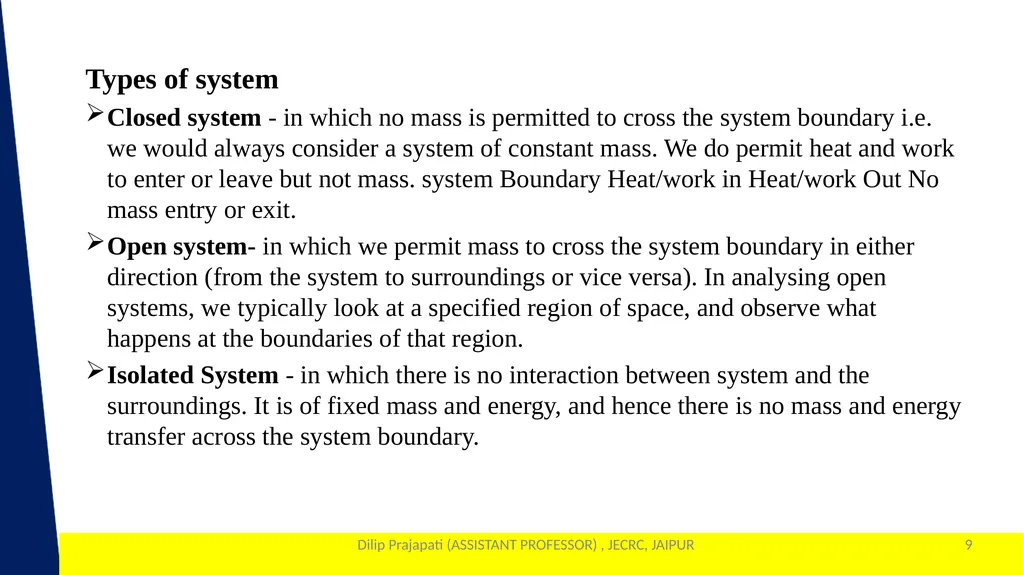 1 Year & Sem. – I Year & I SEM - slide 9 of 33