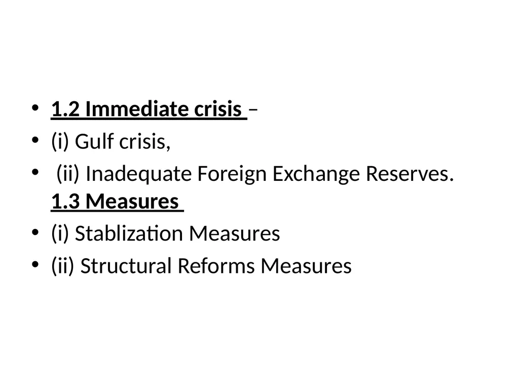 CHAPTER – 3 ECONOMIC REFORMS IN INDIA SINCE 1991 - slide 3 of 43