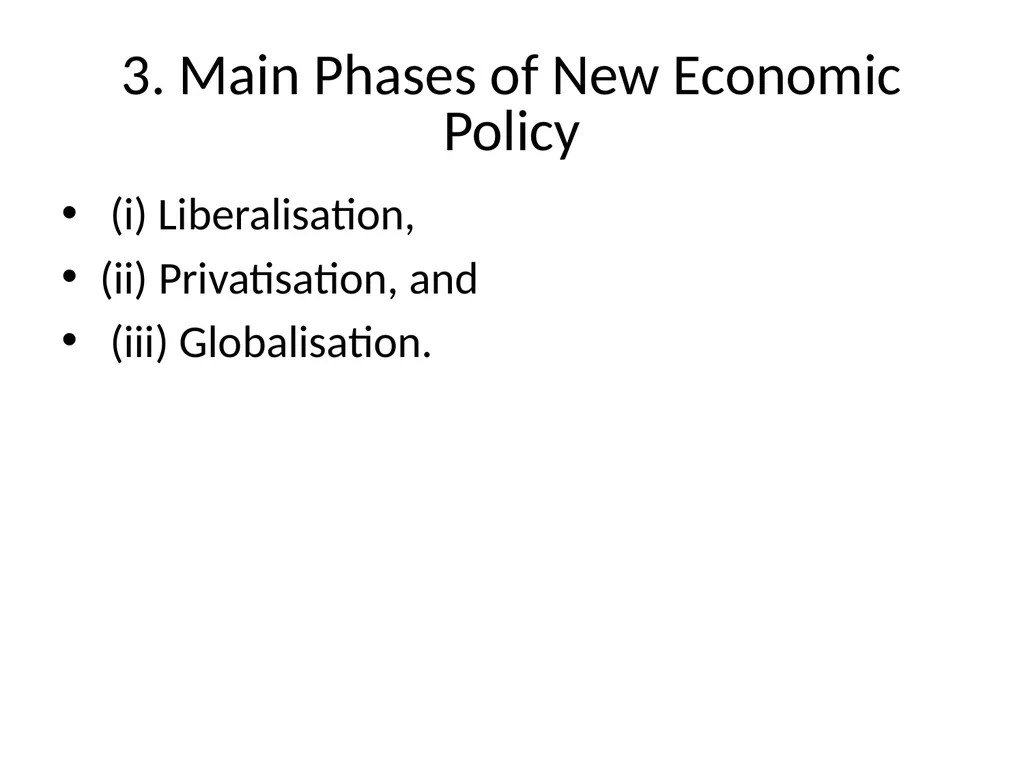 CHAPTER – 3 ECONOMIC REFORMS IN INDIA SINCE 1991 - slide 5 of 43