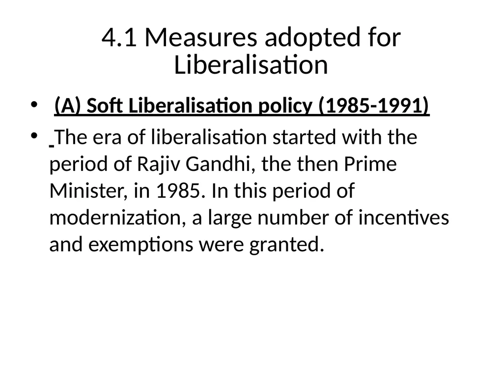 CHAPTER – 3 ECONOMIC REFORMS IN INDIA SINCE 1991 - slide 7 of 43
