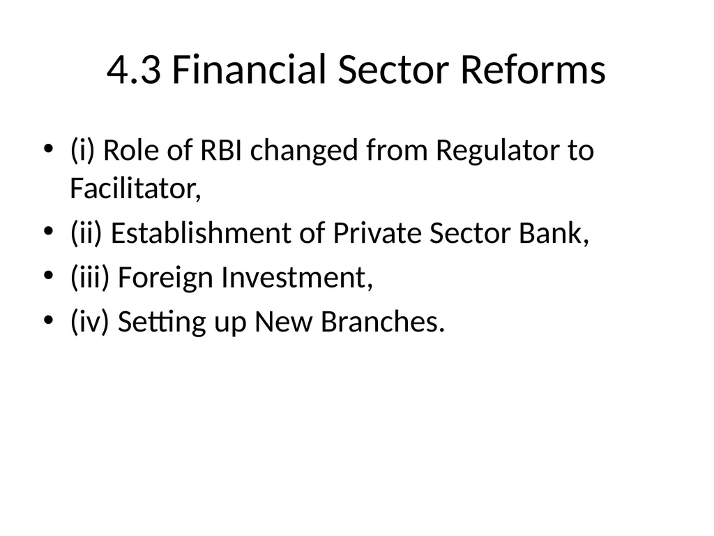 CHAPTER – 3 ECONOMIC REFORMS IN INDIA SINCE 1991 - slide 10 of 43