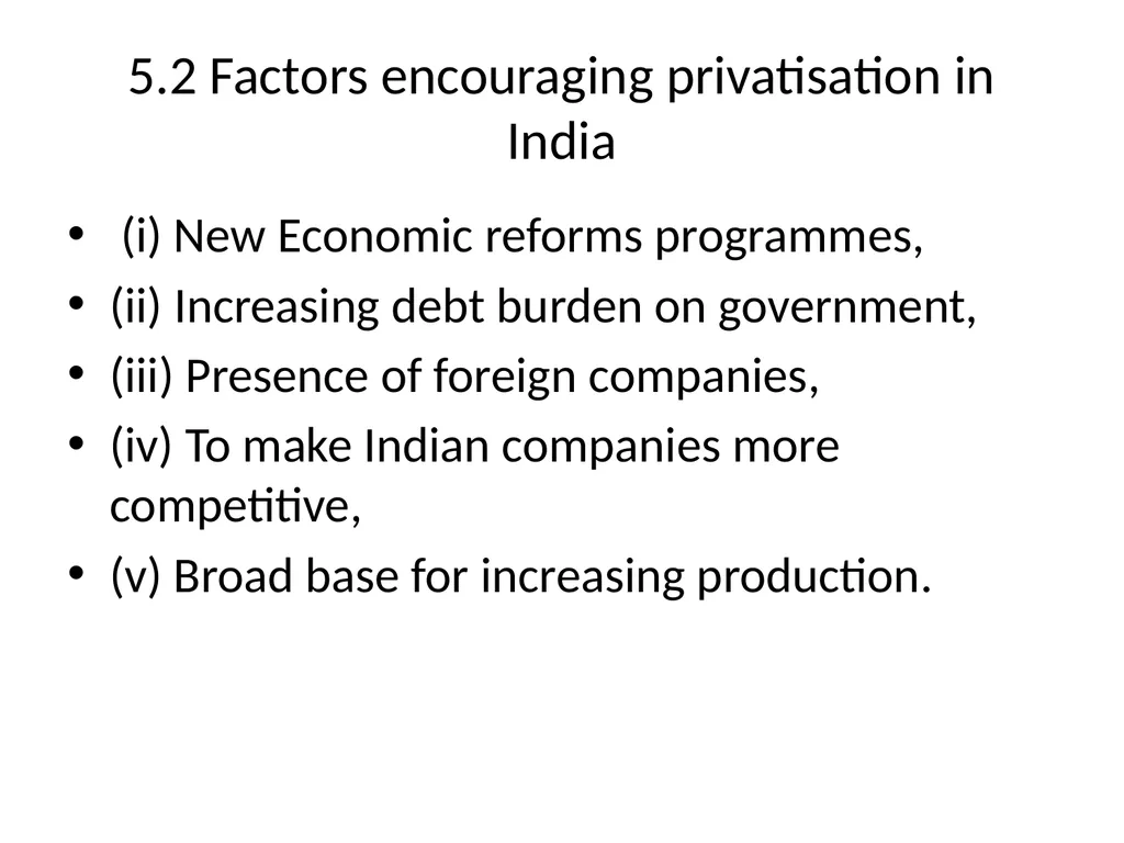 CHAPTER – 3 ECONOMIC REFORMS IN INDIA SINCE 1991 - slide 16 of 43