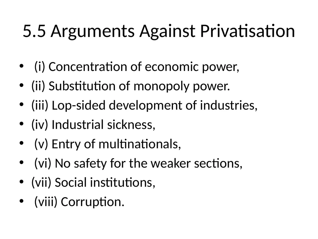 CHAPTER – 3 ECONOMIC REFORMS IN INDIA SINCE 1991 - slide 20 of 43