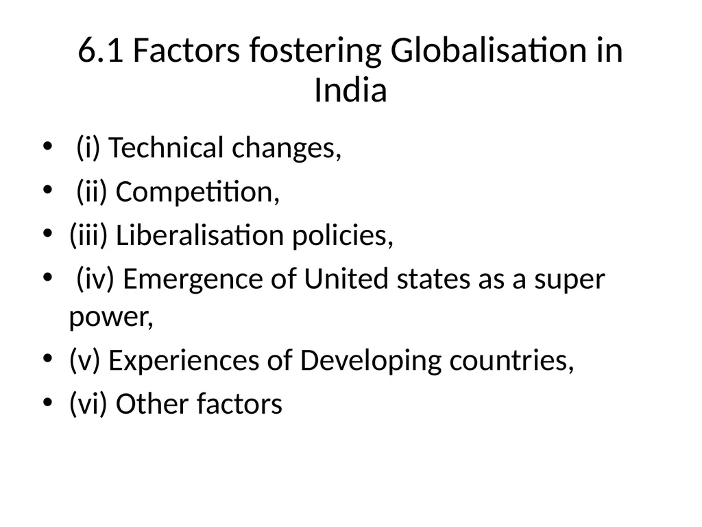 CHAPTER – 3 ECONOMIC REFORMS IN INDIA SINCE 1991 - slide 22 of 43