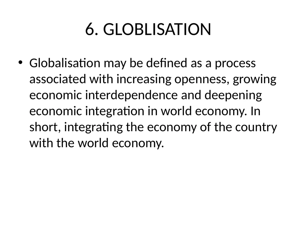 CHAPTER – 3 ECONOMIC REFORMS IN INDIA SINCE 1991 - slide 21 of 43