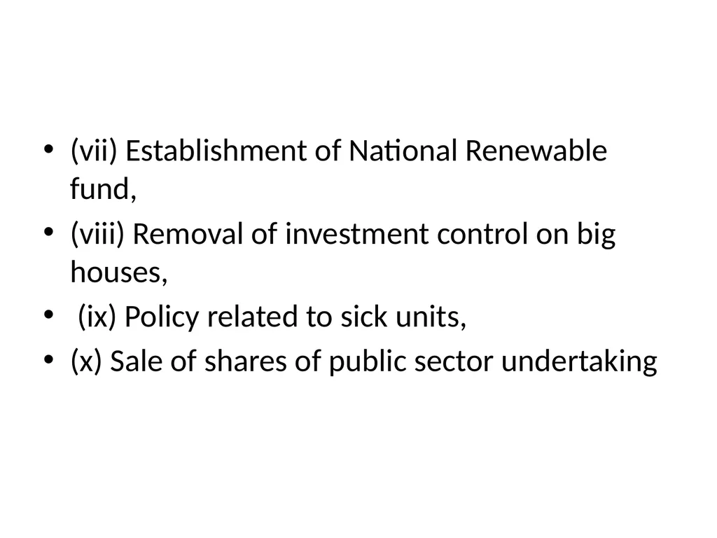 CHAPTER – 3 ECONOMIC REFORMS IN INDIA SINCE 1991 - slide 18 of 43