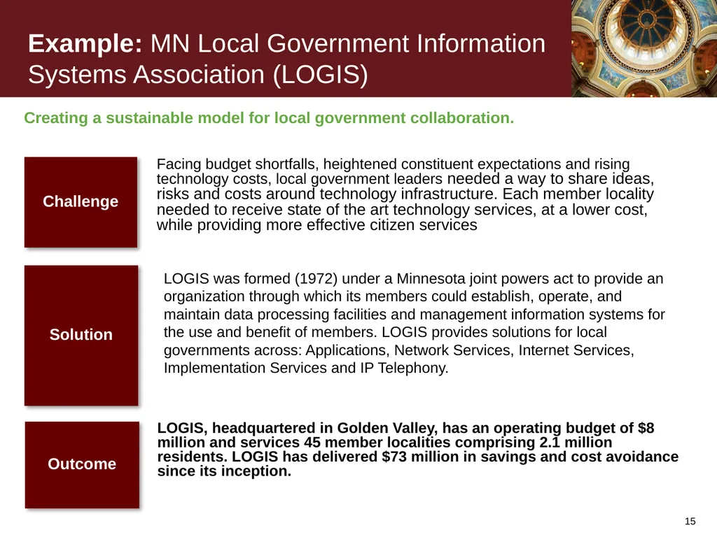 January 25, 2012 Cross-Jurisdiction Collaboration - slide 15 of 21