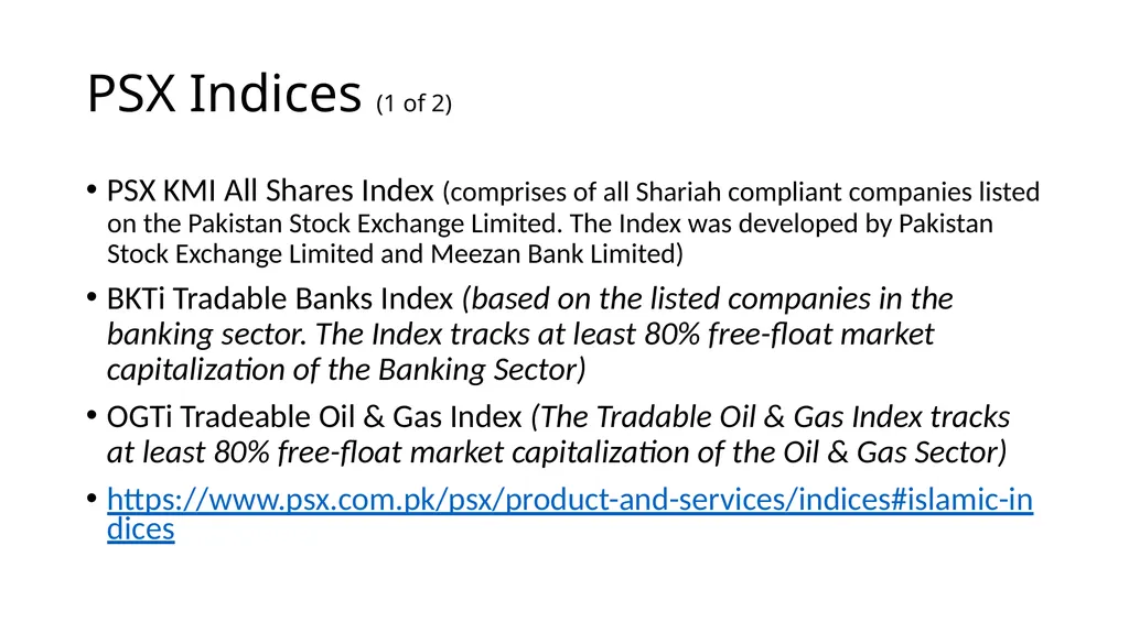 Chapter 13 Pakistan Capital Market (Capital - slide 9 of 17