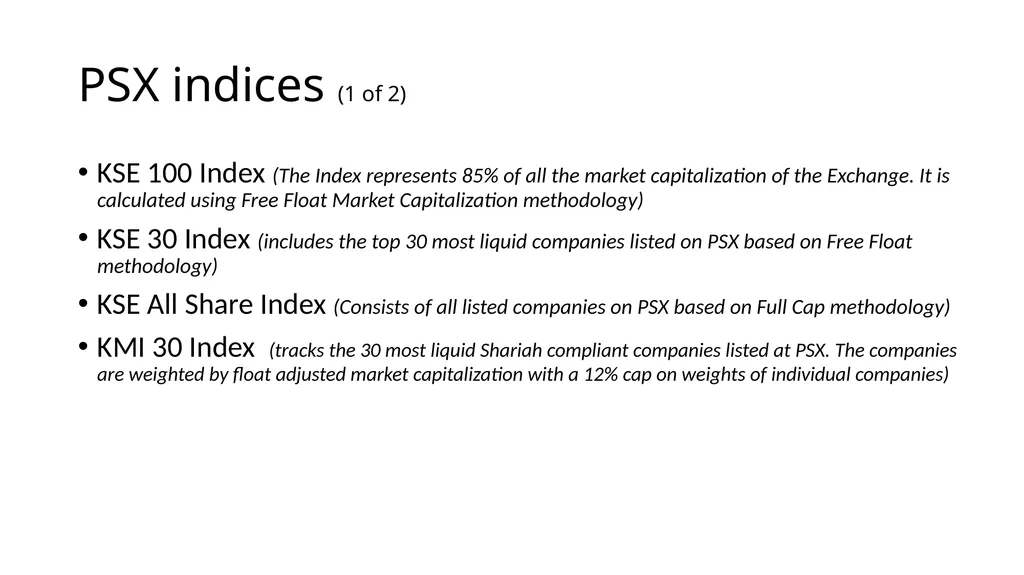 Chapter 13 Pakistan Capital Market (Capital - slide 8 of 17