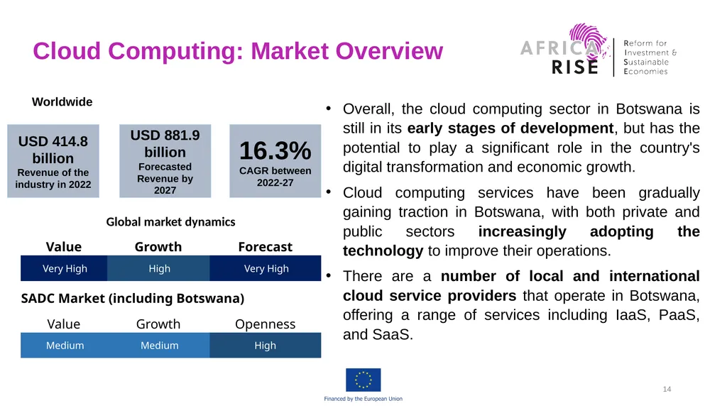 Africa RISE “Reform for Investment and Sustainable - slide 14 of 19