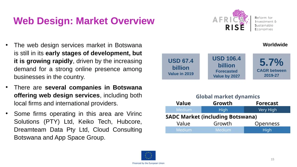 Africa RISE “Reform for Investment and Sustainable - slide 15 of 19