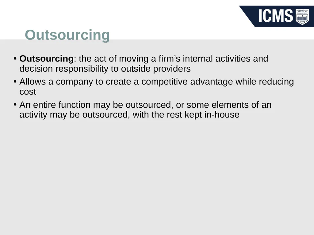 Sourcing materials and services Procurement MGT804 - slide 13 of 27