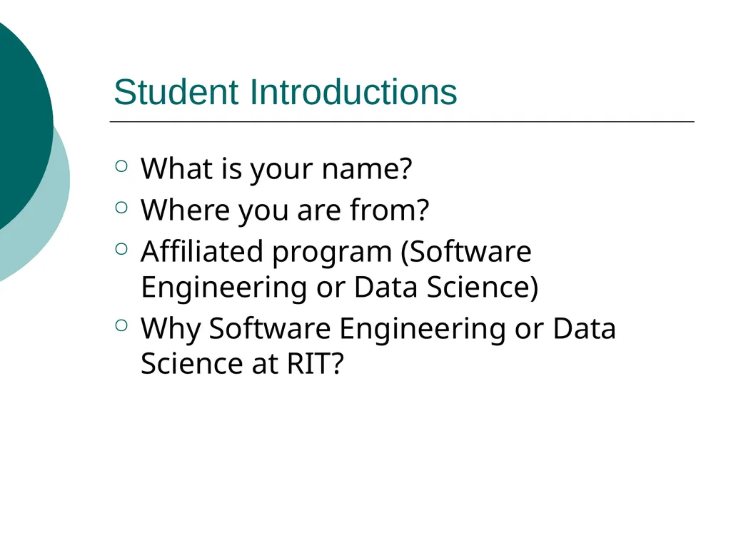 Masters of Science in Software Engineering Masters - slide 4 of 59