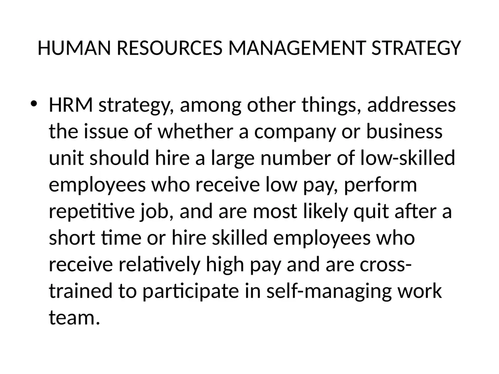 FUNCTIONAL STRATEGY Magister Management Program - slide 11 of 16