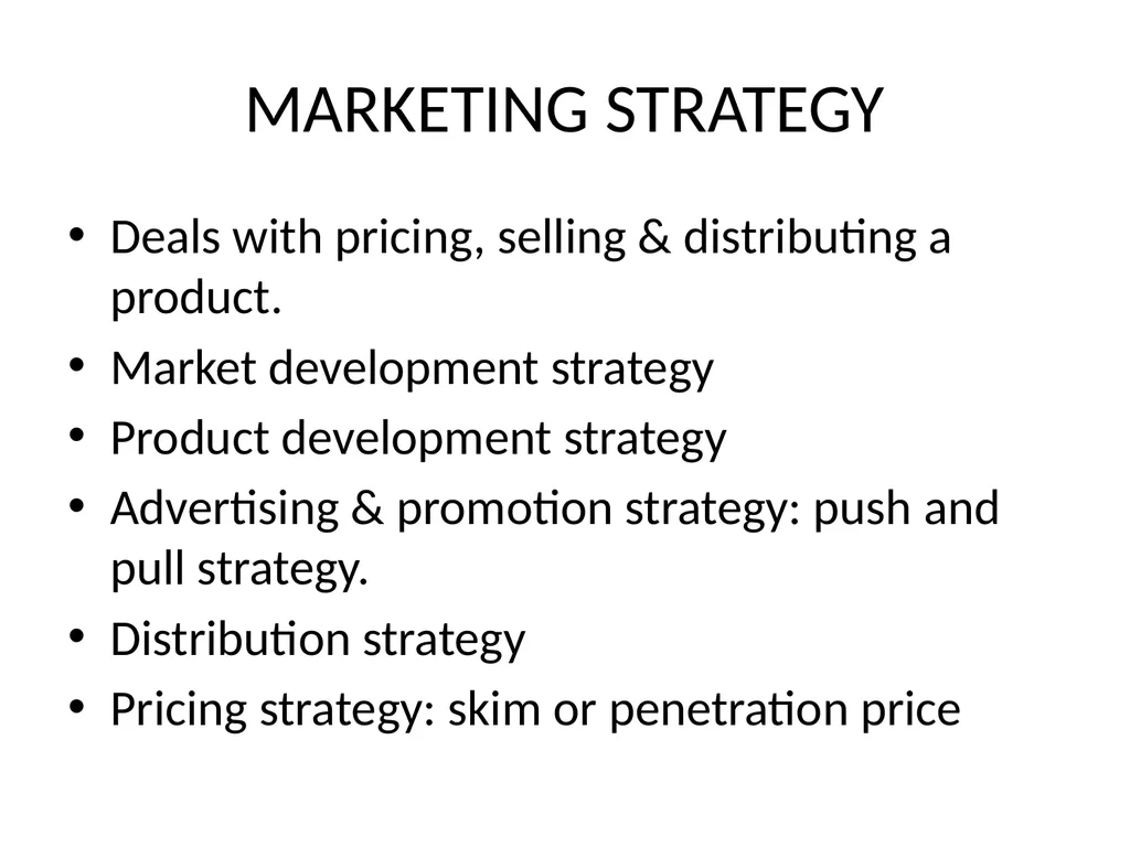 FUNCTIONAL STRATEGY Magister Management Program - slide 5 of 16