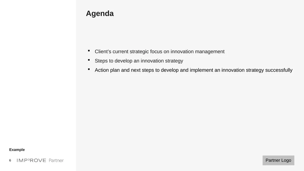Templates for Innovation Strategy Development - slide 6 of 20